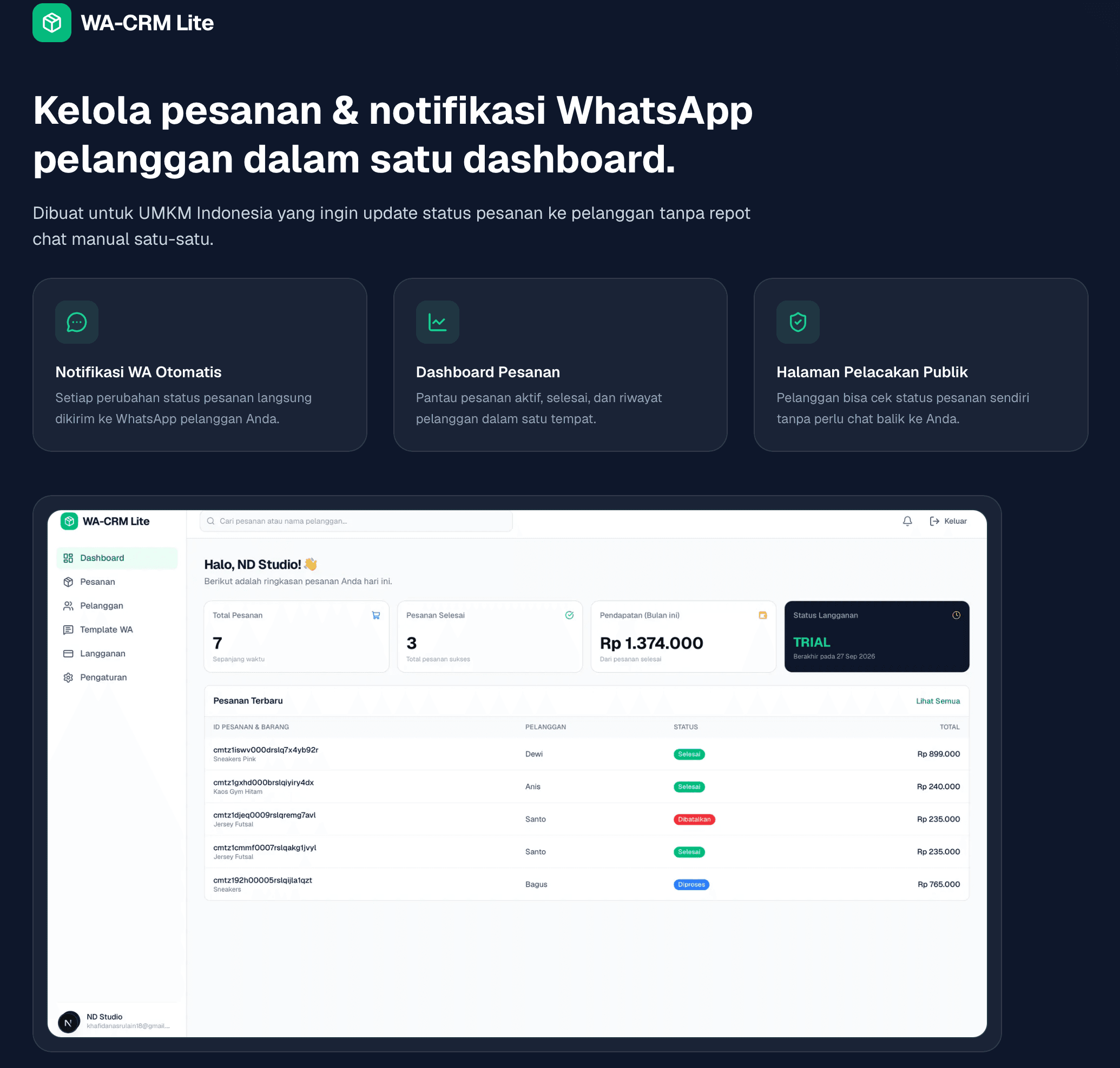 WA-CRM Lite